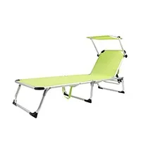 옥외 휴대용 알루미늄 기대는 야영 비치 의자