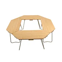 메이플 합판 Diy 8-엣지 스플 라이스 테이블 도매