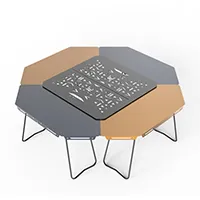 접는 스테인레스 바베큐 Splicing 캠핑 테이블 도매