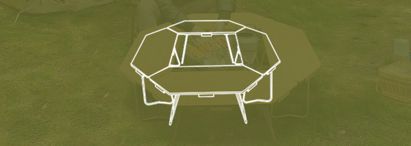 목재 캠핑 테이블