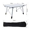 Adjustable Aluminum Camping Table Wholesale - 60C04W-1