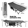 Klappbares Campingbett mit Matte - 61G01C