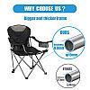 Quad Camping Folding Chair with Armrest - 60C05U