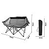 Two Person Folding Camping Chairs Wholesale - 60C08Y