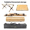 Wood and Bamboo Camping Table - 60C10A